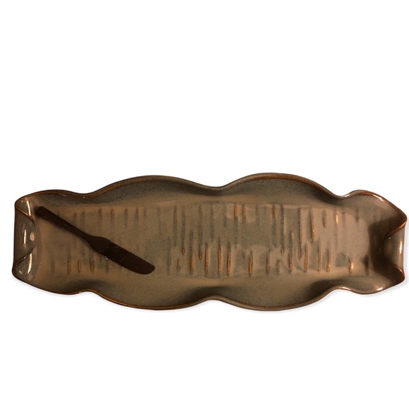 Baguette tray by Hilborn pottery - Picture 1 of 2